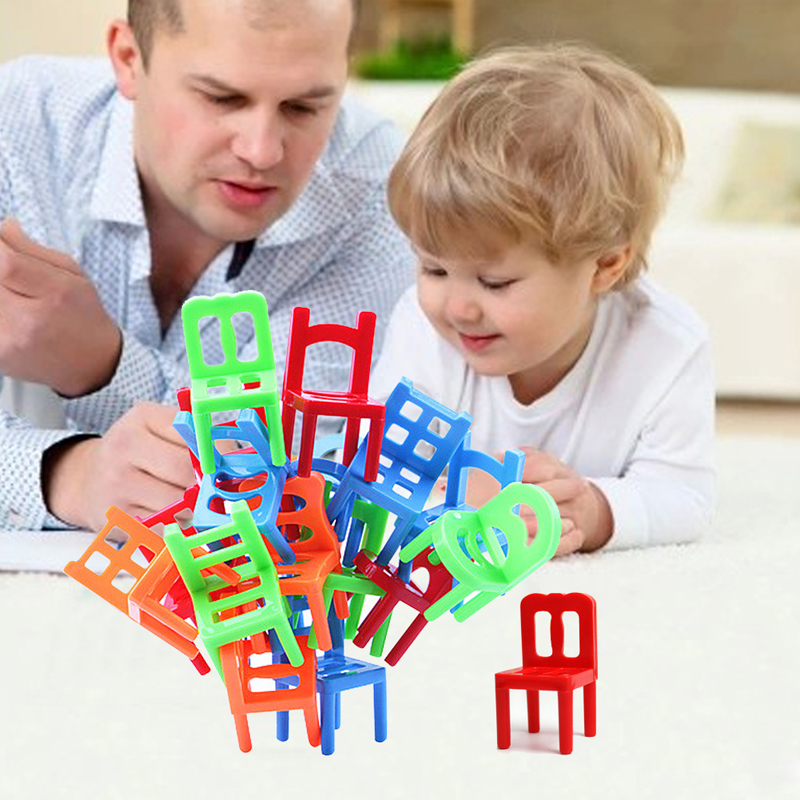 New-Plastic-Educational-Toy-Balance-Stacking-Chairs-for-Kids-font-b-play-b-font-at-desktop